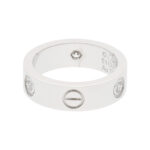 Cartier Love Ring mit Diamanten Gr 51 Weißgold inkl Box Vorschau