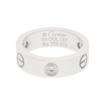 Cartier Love Ring mit Diamanten Gr 51 Weißgold inkl Box Vorschau