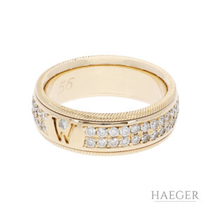 Wellendorff Nobelballade Ring mit Diamanten | Gr. 56 | 750/- Gelbgold | Inkl. Zertifikat 2000