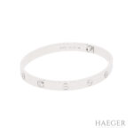 Cartier Love Armreif klassisches Modell 19 cm 750 Weissgold Full Set 2022 Vorschau