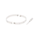 Cartier Love Armreif klassisches Modell 19 cm 750 Weissgold Full Set 2022 Vorschau