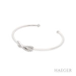 Tiffany & Co. Infinity Armreif mit Diamanten 17 cm Weißgold Vorschau