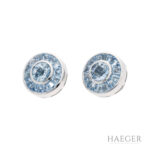Ohrschmuck mit Aquamarin Weißgold Vorschau