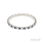 Cartier Ring mit Saphiren & Diamanten Gr 55 Platin Vorschau