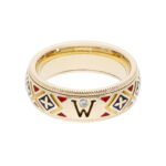 Wellendorff Mosaik Ring Gr 54 750 Gelbgold Vorschau