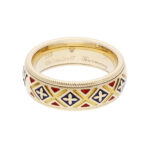 Wellendorff Mosaik Ring Gr 54 750 Gelbgold Vorschau