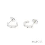 Cartier Love Creolen kleines Modell 750 Weissgold inkl Zertifikat Vorschau