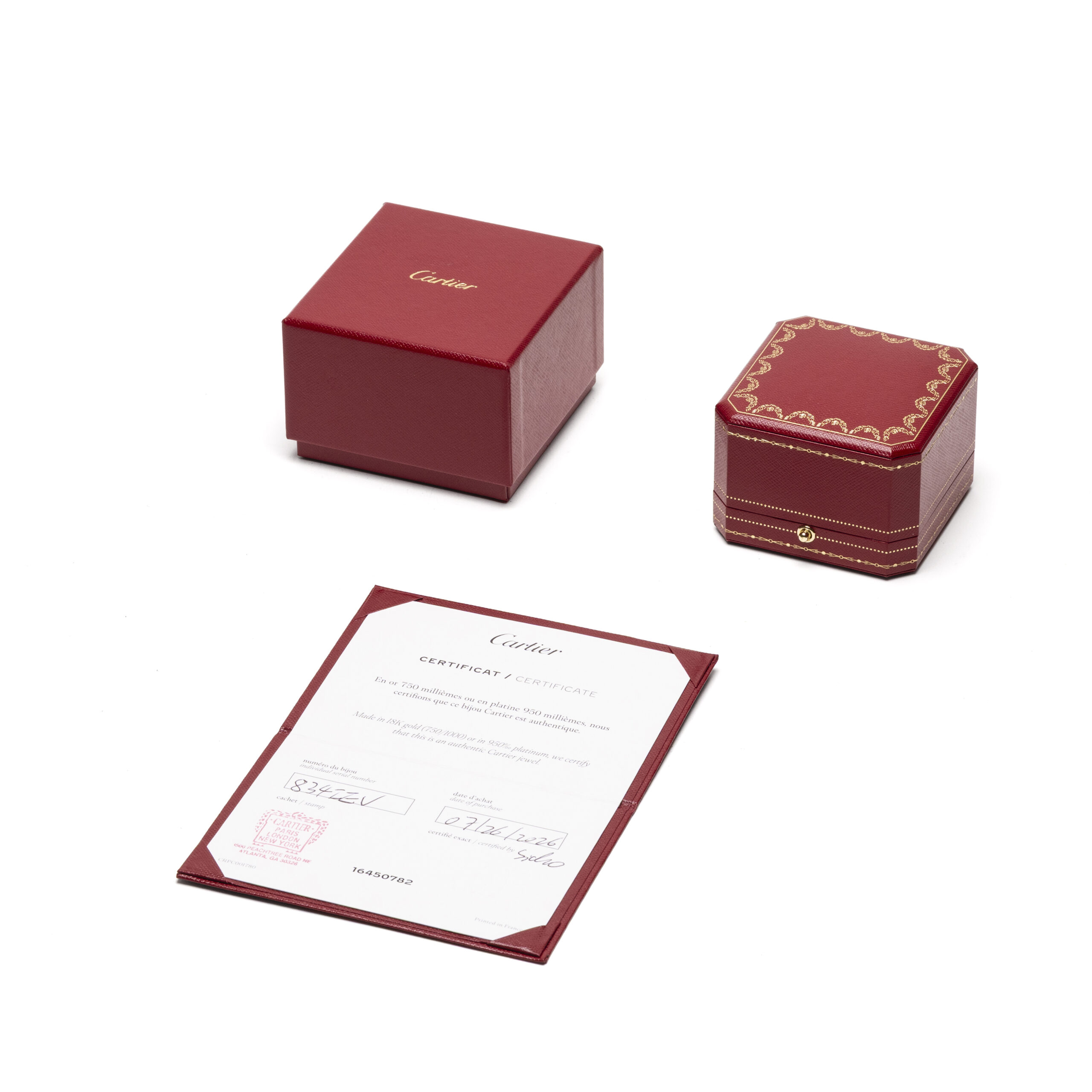 Cartier Love Ring kleines Modell Gr 53 750 Gelbgold Full Set 2026