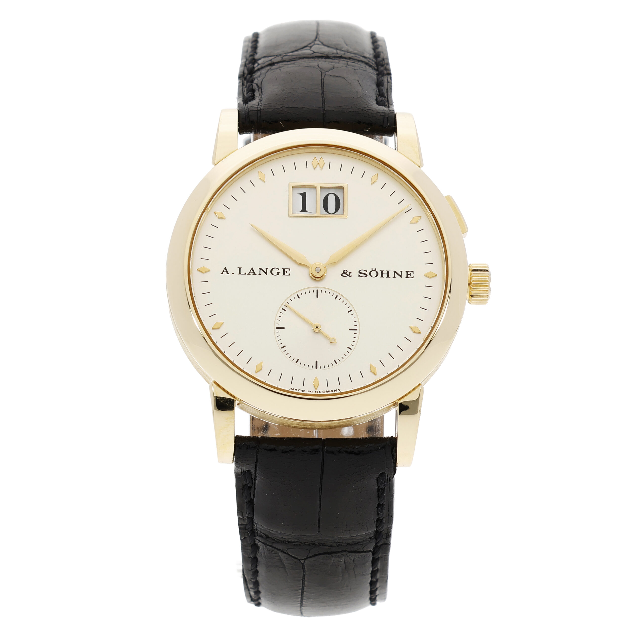 A. Lange & Söhne Saxonia | 34 mm | Gelbgold | Ref. 105.021