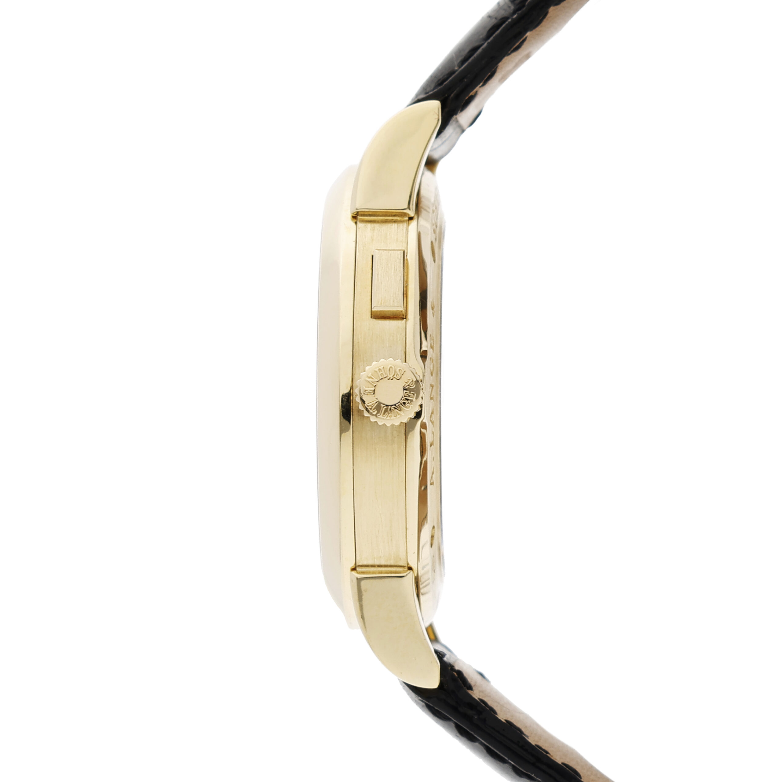 A Lange und Soehne Saxonia 34 mm Gelbgold Ref 105021