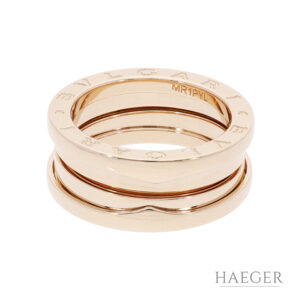 Bulgari B-Zero Ring Gr 52 Rosegold Full Set