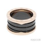 Bulgari Bzero1 4 Band Ring Gr 54 Roségold Keramik inkl Etui Vorschau