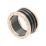 Bulgari Bzero1 4 Band Ring Gr 54 Roségold Keramik inkl Etui Vorschau