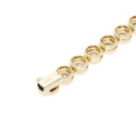Tennisarmband mit ca. 4,5 ct Diamanten 18 cm Gelbgold Vorschau