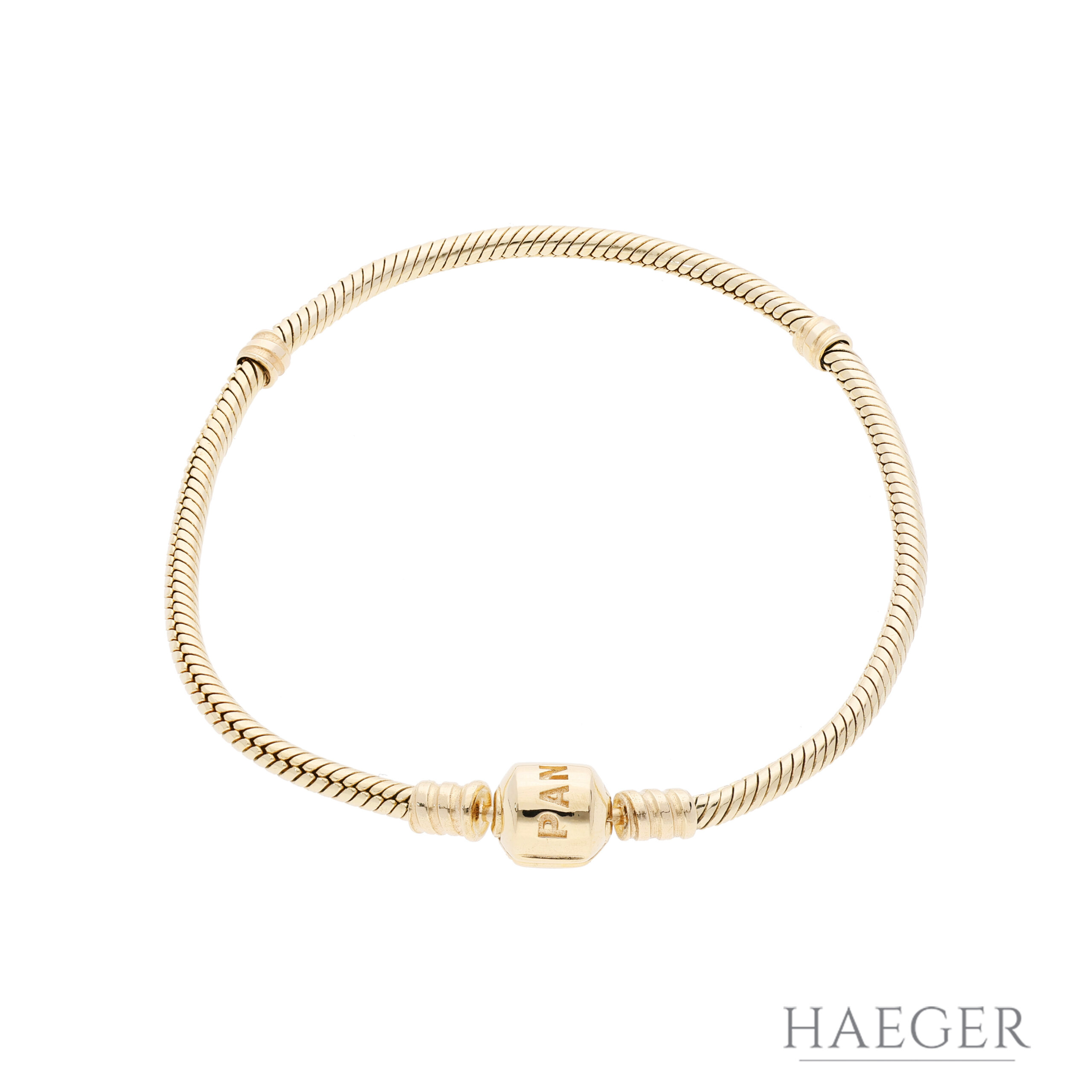 Pandora Love Armband | 21 cm | 585/- Gelbgold