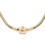 Pandora Kette mit Anhaenger 50 cm 585 Gelbgold Vorschau