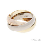 Cartier Trinity Ring Gr 56 750 Gold Tricolor inkl Zertifikat 2010 Vorschau