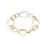 Armband Weissgold Gelbgold 18 Karat mit Diamanten Vorschau