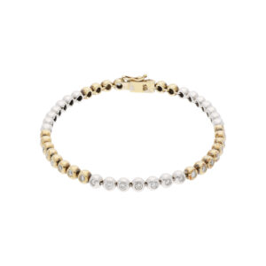 Armband Weissgold Gelbgold 18Karat