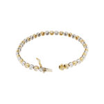 Armband Weissgold Gelbgold 18K mit Diamanten Vorschau