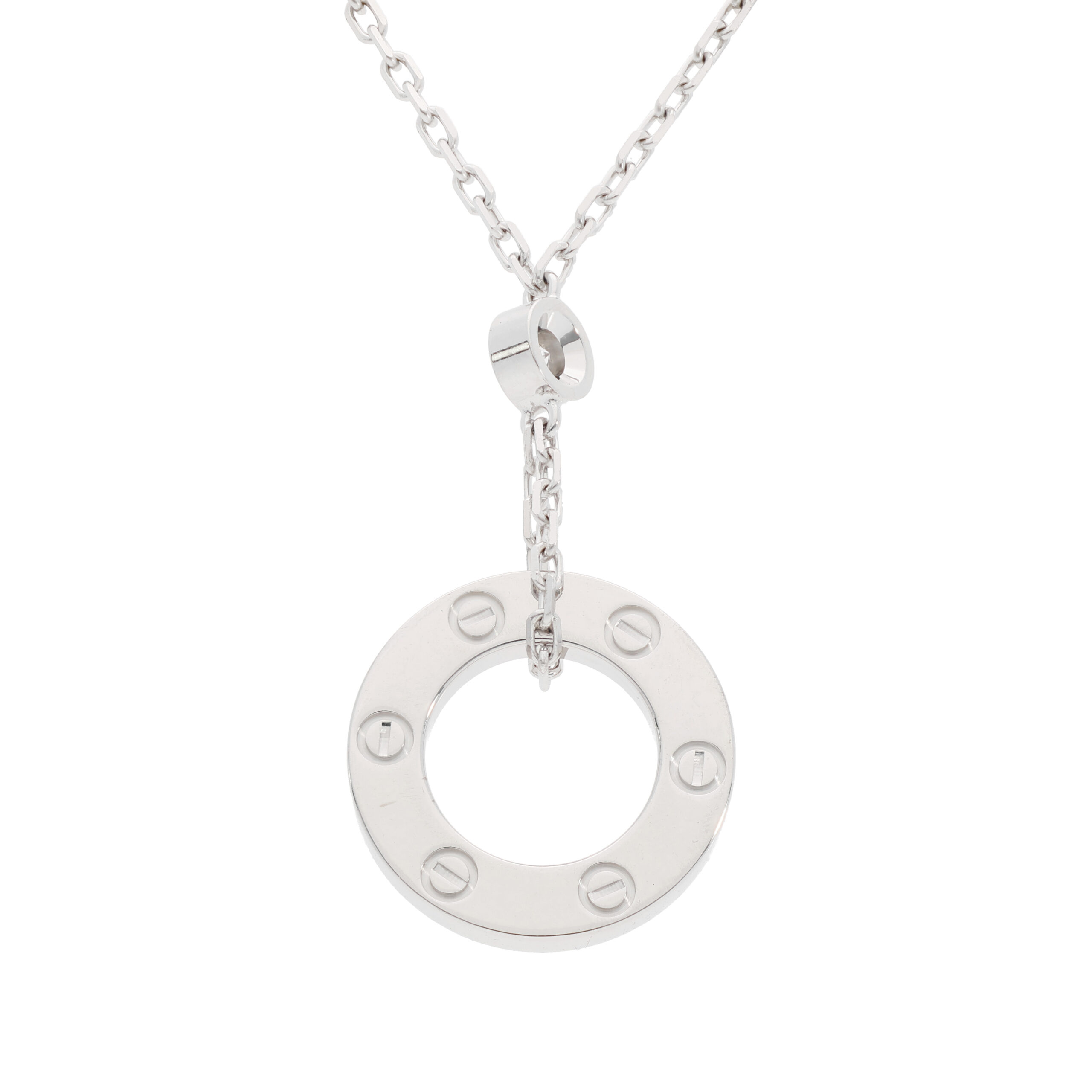 Cartier Love Kette Weißgold 18K