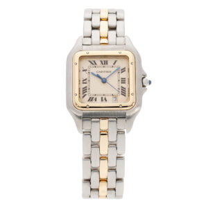 Cartier Panthere Damen Uhr Stahl Gold