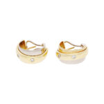 Ohrschmuck Gelbgold Weissgold Rosegold 18K mit Diamanten Vorschau