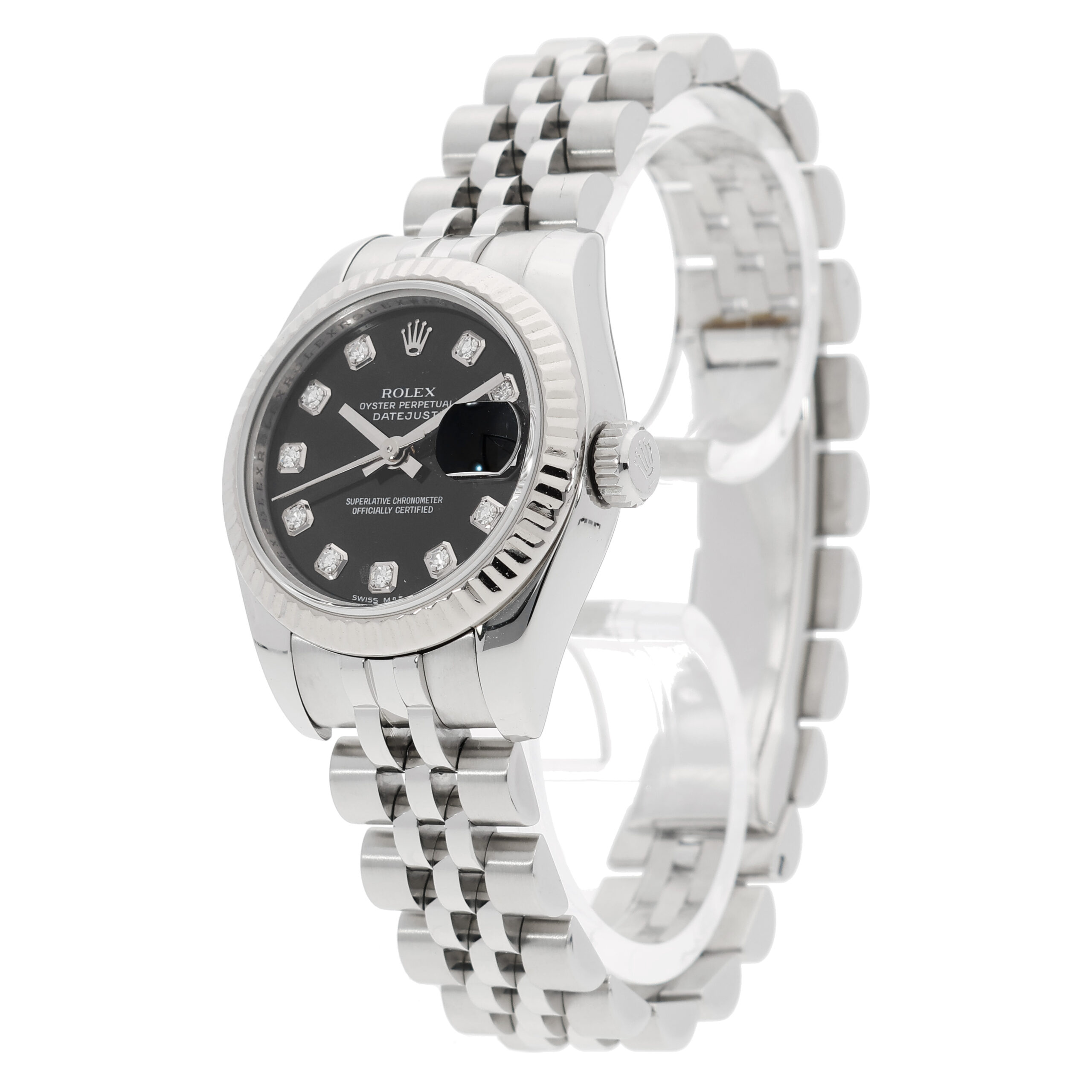 Rolex Datejust Diamant Stahl Uhr