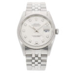 Rolex Datejust Stahl Uhr mit Diamanten Vorschau