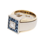Topas Ring Weissgold gelbgold 18 Karat Vorschau