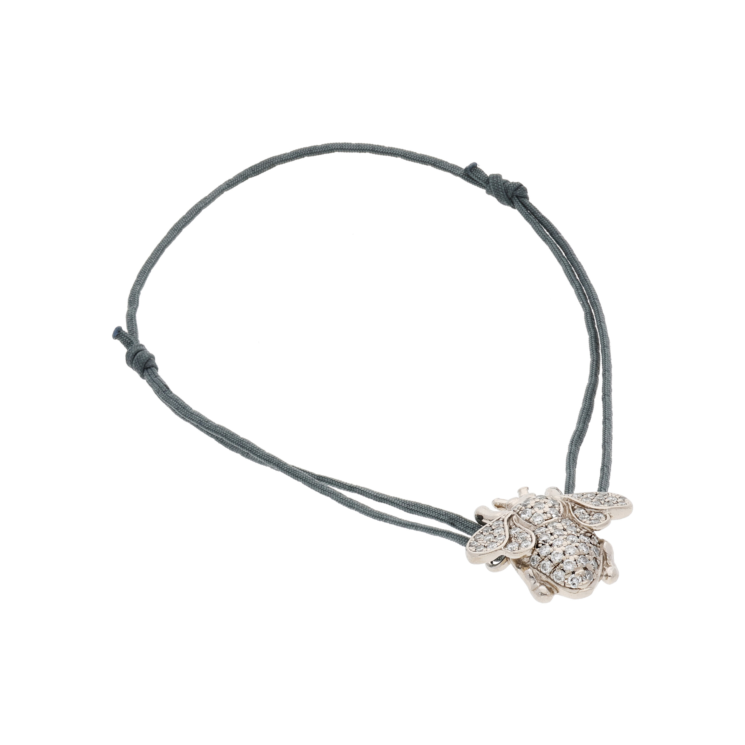 Cade Bee Anhänger Weissgold 18K