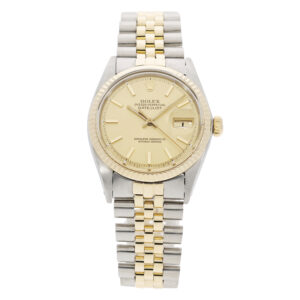 Rolex Datejust 36 mm Gold Stahl Ref 1601