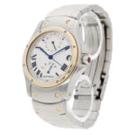 Cartier Rondo GMT 33 mm Edelstahl Ref W20038R3 Full Set 1997 Vorschau