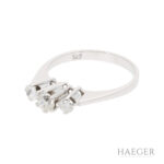Ring mit Diamanten Gr 54 585 Weißgold Vorschau