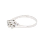 Ring mit Diamanten Gr 54 585 Weißgold Vorschau