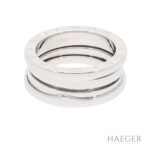 Bulgari Bzero1 3 Band Ring Gr 52 750 Weissgold inkl Etui Vorschau