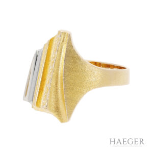 Lapponia Ring | 585/- Gelb/Weißgold | Gr. 54