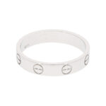 Cartier Love Ring kleines Modell Gr 53 750 Weissgold inkl Etui Vorschau