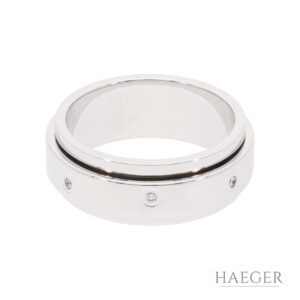Piaget Ring mit Diamanten Gr 54 750 Weissgold inkl Zertifikat