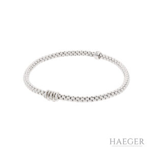 Fope Armband mit Diamanten 17 cm 750 Weissgold