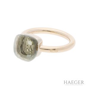 Pomellato Nudo Ring mit Beryll Gr 54 750 Rosegold