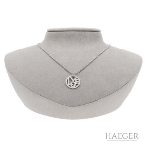 Cada Kette mit Diamanten | 42 cm | 750/- Weißgold