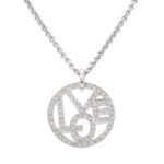 Cada Kette mit Diamanten 42 cm Weißgold Vorschau