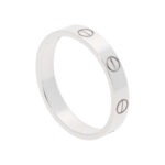 Cartier Love Ring Gr 57 Weißgold Full Set Vorschau