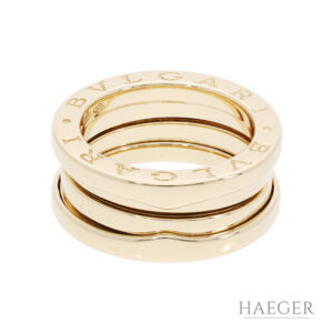 Bulgari Bzero1 1 Band Ring Gr 49 750 Gelbgold inkl Etui