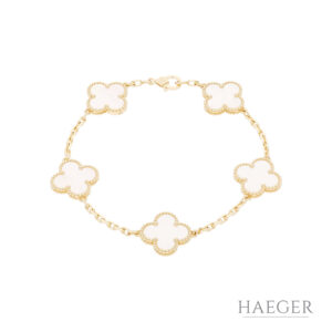 Van Cleef Arpels Vintage Alhambra 19 cm 750 Gelbgold Full Set 2026