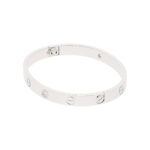 Cartier Love Armreif mit Diamanten 15 cm Weißgold Full Set Vorschau