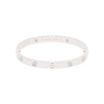 Cartier Love Armreif mit Diamanten 15 cm Weißgold Full Set Vorschau