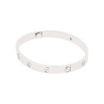 Cartier Love Armreif 17 cm Weißgold Full Set Vorschau