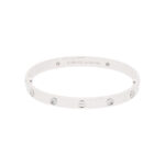 Cartier Love Armreif 17 cm Weißgold Full Set Vorschau